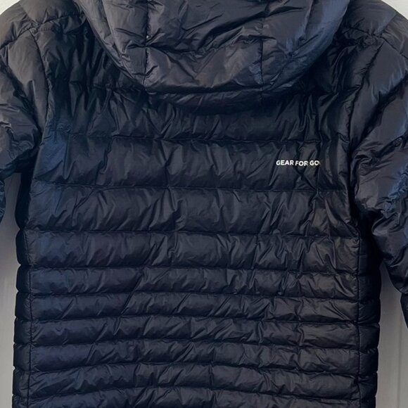 Cotopaxi Woman's Black Fuego Hooded 800-Fill Down OUdoor Winter Jacket Sz Med - Picture 4 of 9